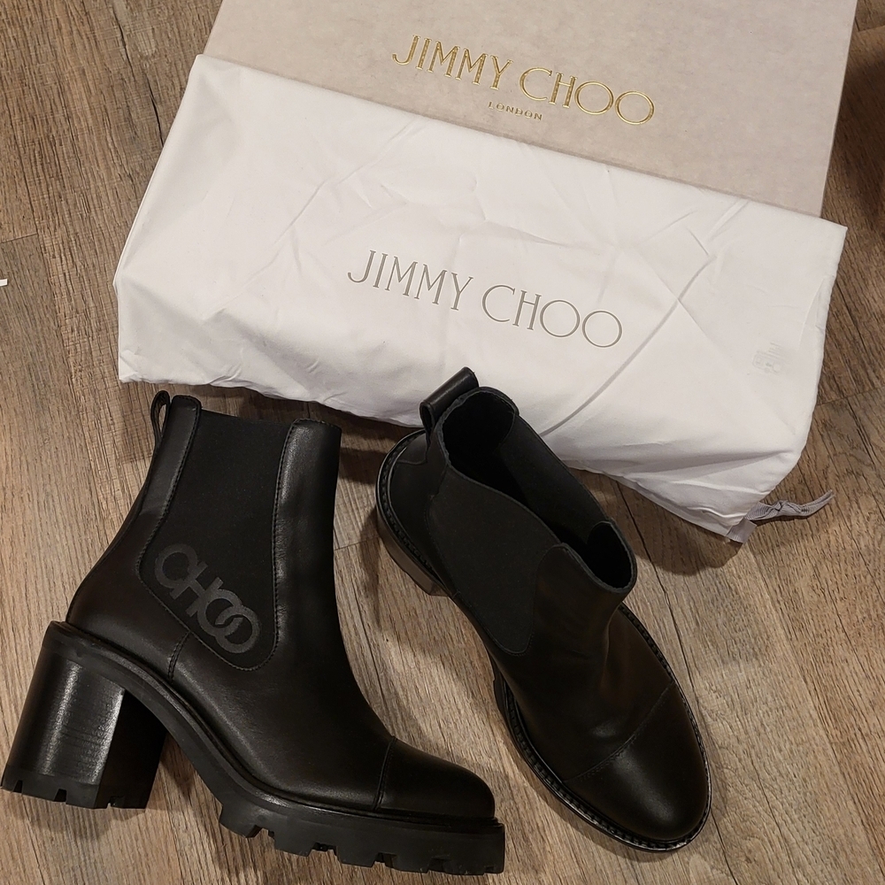 Jimmy Choo Black Women's Boots